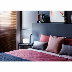 Luminaires Fabas Luce Lampe de table Fabas Luce Zara LED Nickel mat, 1 lumière