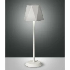 Luminaires Fabas Luce Lampe de table Fabas-Luce KATY LED Blanc, 1 lumière
