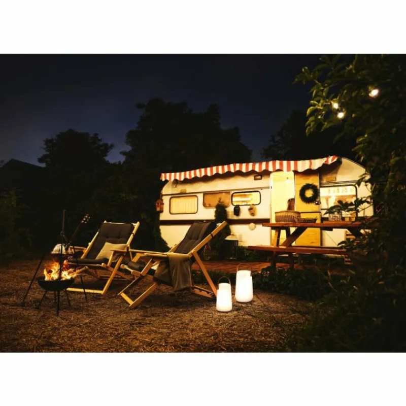 FHL easy Lampe de table Collgar LED Blanc, 1 lumière, Télécommandes, Changeur de couleurs* Lampes À Poser