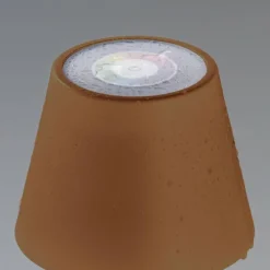 FHL easy Lampe de table Cosenza 2.0 LED Rouille, 1 lumière, Changeur de couleurs* Lampes À Poser