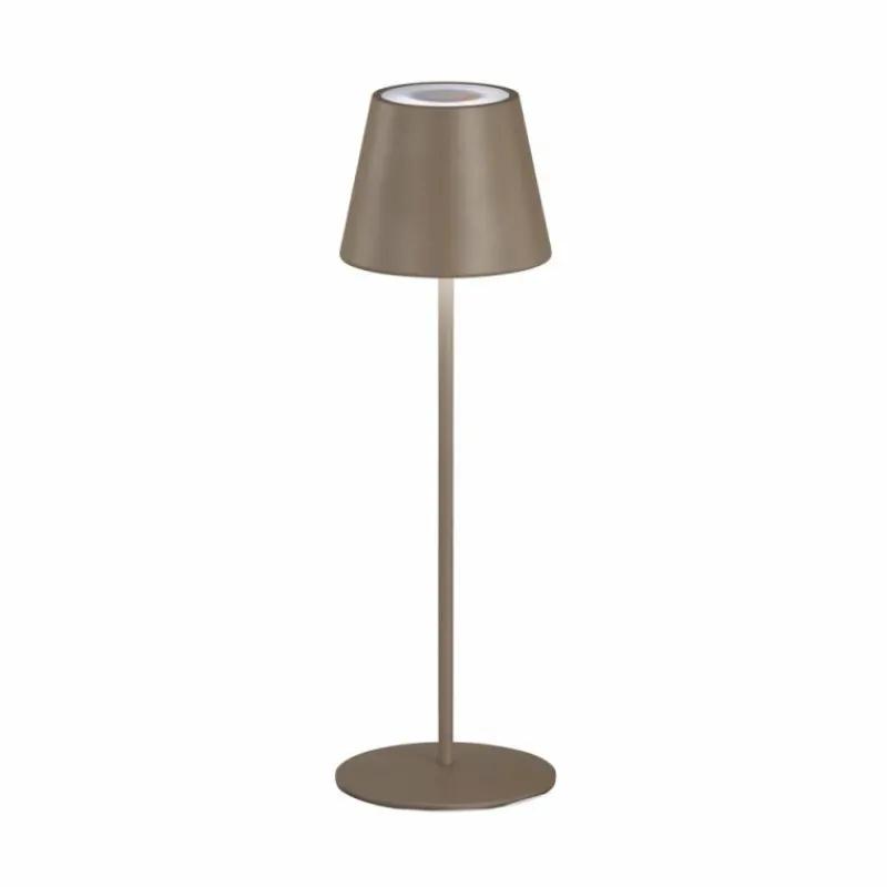 FHL easy Lampe de table Cosenza LED Brun, Gris, 1 lumière, Changeur de couleurs* Éclairage Led