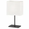 Lampes En Tissu-FHL easy Lampe de table Kate Noir, 1 lumière
