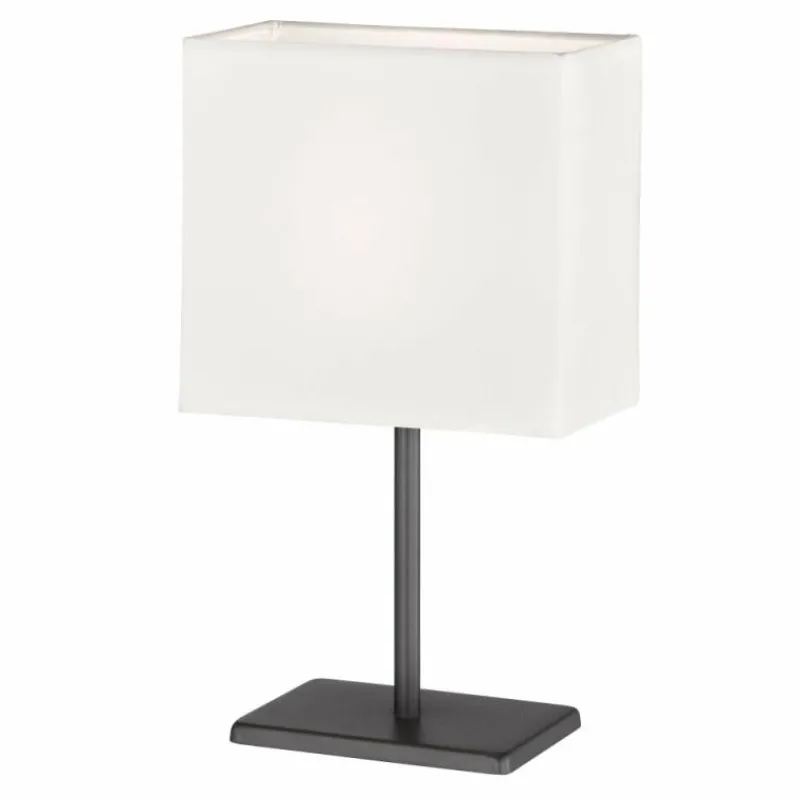 Lampes En Tissu-FHL easy Lampe de table Kate Noir, 1 lumière