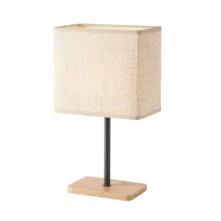 Lampes En Tissu-FHL easy Lampe de table Kate Noir, 1 lumière