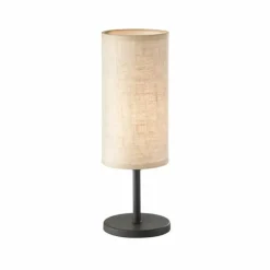Lampes En Tissu-FHL easy Lampe de table Kira Noir, 1 lumière