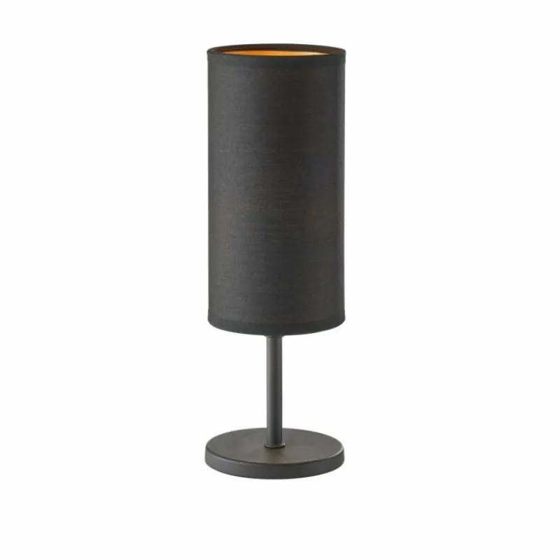 Lampes En Tissu-FHL easy Lampe de table Kira Noir, 1 lumière