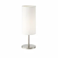 Lampes En Tissu-FHL easy Lampe de table Kira Nickel mat, 1 lumière