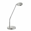 FHL easy Lampe de table Luna LED Nickel mat, 1 lumière* Éclairage Led