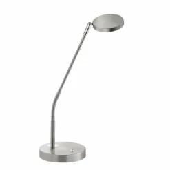 FHL easy Lampe de table Luna LED Nickel mat, 1 lumière* Éclairage Led