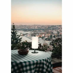 FHL easy Lampe de table Larino LED Anthracite, 1 lumière, Changeur de couleurs* Lampes À Poser