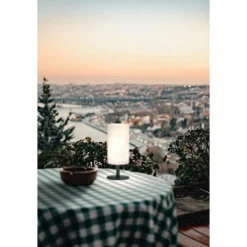 FHL easy Lampe de table Larino LED Anthracite, 1 lumière, Changeur de couleurs* Lampes À Poser