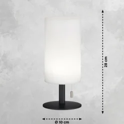 FHL easy Lampe de table Larino LED Anthracite, 1 lumière, Changeur de couleurs* Lampes À Poser