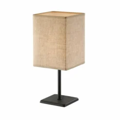 Lampes En Tissu-FHL easy Lampe de table Lela Noir, 1 lumière