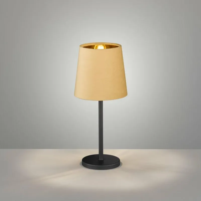 FHL easy Lampe de table Palina Noir, 1 lumière* Lampes À Poser
