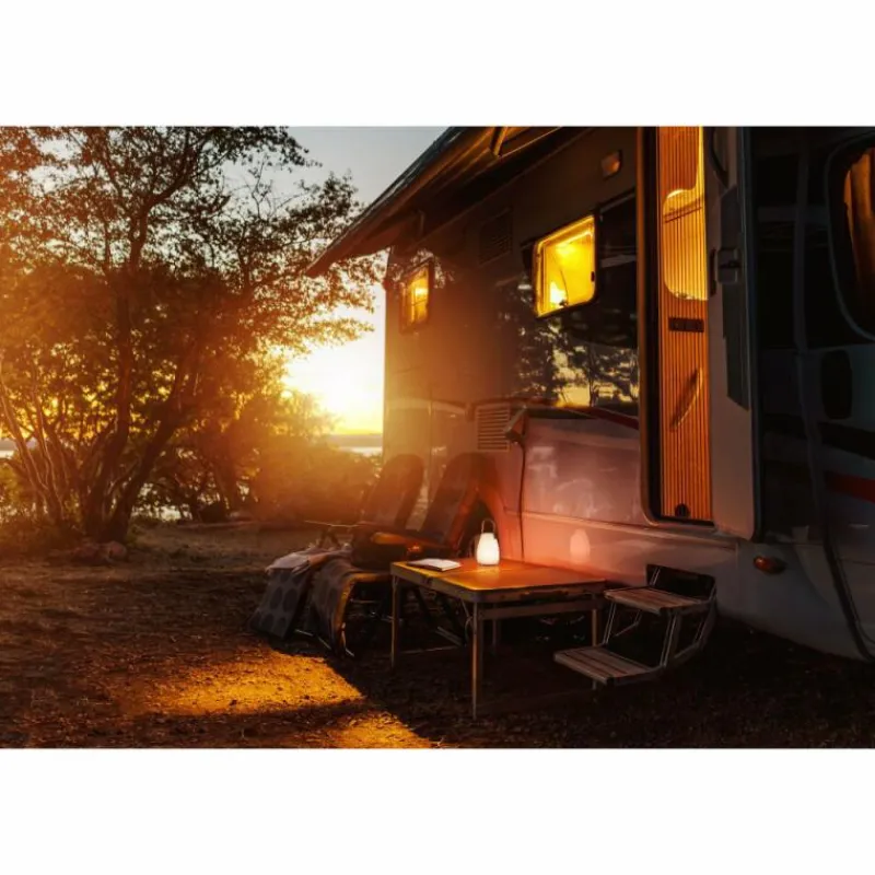 FHL easy Lampe de table Ruby LED Blanc, 1 lumière, Télécommandes, Changeur de couleurs* Éclairage Led