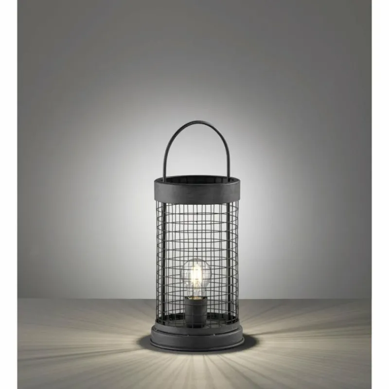 FHL easy Lampe de table TIANA Gris, 1 lumière* Lampes À Poser