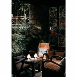 FHL easy Lampe de table Termoli LED Blanc, 1 lumière, Changeur de couleurs* Éclairage Led