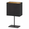 Lampes En Tissu-FHL easy Lampe de table FHL-easy Kate Noir, 1 lumière