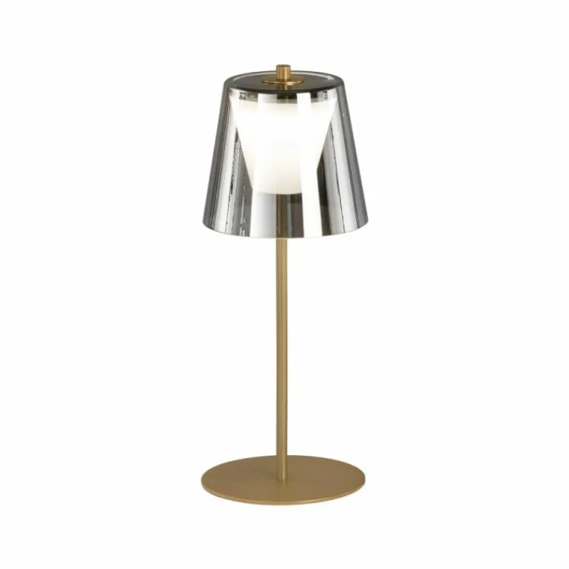 Lampes Dorées-FHL easy Lampe de table FHL-easy Marbella LED Or, 1 lumière