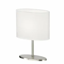 Lampes En Tissu-FHL easy Lampe de table FHL-easy Momo Nickel mat, 1 lumière
