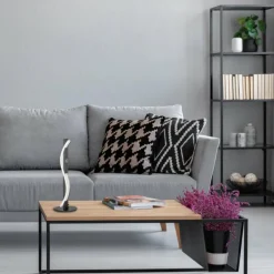 Luminaires Fischer & Honsel Lampe de table Fischer & Honsel Bridge LED Noir, 1 lumière* Éclairage Led