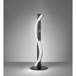 Luminaires Fischer & Honsel Lampe de table Fischer & Honsel Bridge LED Noir, 1 lumière* Éclairage Led