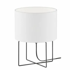 Lampes En Tissu-Luminaires Fischer & Honsel Lampe de table Fischer & Honsel Java Noir, 1 lumière