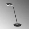 Luminaires Fischer & Honsel Lampe de table Fischer & Honsel Dent LED Noir, 1 lumière* Éclairage Led