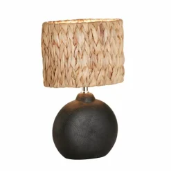 Luminaires Fischer & Honsel Lampe de table Fischer & Honsel Hyazinthe Noir, 1 lumière* Lampes À Poser