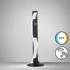 Luminaires Fischer & Honsel Lampe de table Fischer & Honsel Bridge LED Noir, 1 lumière