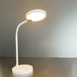 Luminaires Fischer & Honsel Lampe de table Fischer-Honsel Luna LED Blanc, 1 lumière* Lampes À Poser