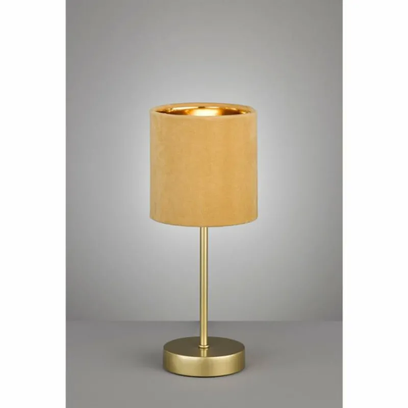 Lampes En Tissu-Luminaires Fischer & Honsel Lampe de table Fischer-Honsel Aura Or, 1 lumière