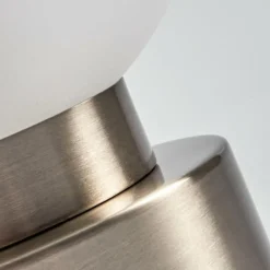 hofstein Lampe de table Flawil Nickel mat, 1 lumière