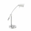 F.L.I. Lampe de table LED Chrome, Nickel mat, 1 lumière