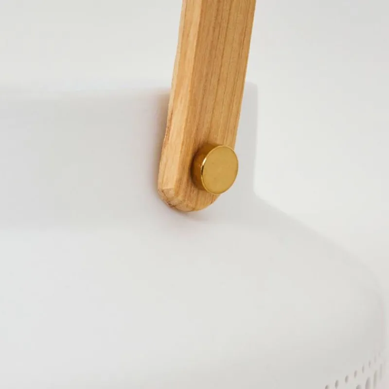 Luminaires Scandinaves-hofstein Lampe de table Forrnes Beige, Blanc, 1 lumière