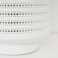 Luminaires Scandinaves-hofstein Lampe de table Forrnes Beige, Blanc, 1 lumière