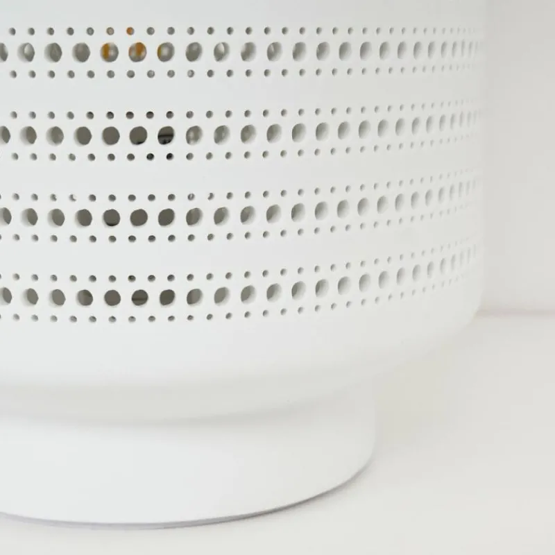 Luminaires Scandinaves-hofstein Lampe de table Forrnes Beige, Blanc, 1 lumière