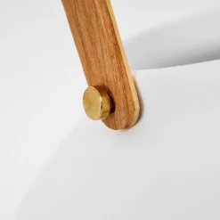 Luminaires Scandinaves-hofstein Lampe de table Forrnes Beige, Blanc, 1 lumière