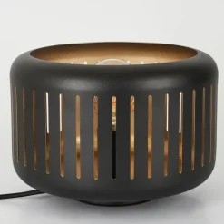 hofstein Lampe de table Fournie Noir, 1 lumière* Lampes À Poser