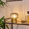 hofstein Lampe de table Gallo Or, Laiton, 1 lumière