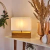 Lampes En Tissu-hofstein Lampe de table Geneva Bois clair, 1 lumière