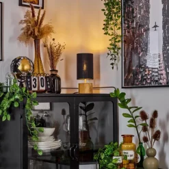 Lampes En Tissu-hofstein Lampe de table Geneva Écru, 1 lumière