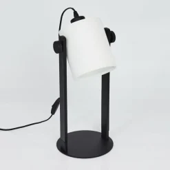 Lampes Industrielles-hofstein Lampe de table Gibralter Noir, 1 lumière