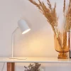 hofstein Lampe de table Gilsbro Blanc, 1 lumière* Lampes À Poser