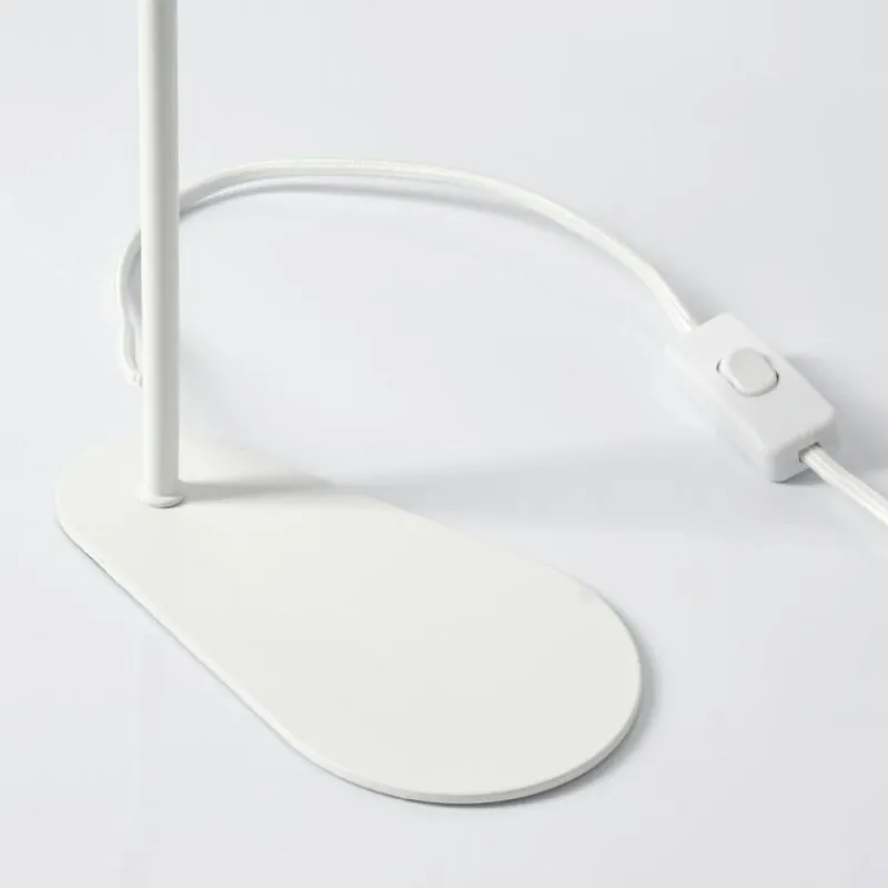 hofstein Lampe de table Gilsbro Blanc, 1 lumière* Lampes À Poser
