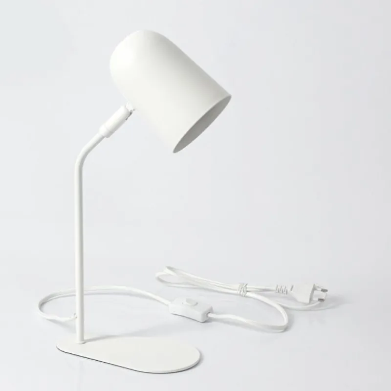 hofstein Lampe de table Gilsbro Blanc, 1 lumière* Lampes À Poser