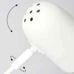 hofstein Lampe de table Gilsbro Blanc, 1 lumière* Lampes À Poser