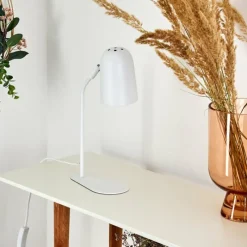 hofstein Lampe de table Gilsbro Blanc, 1 lumière* Lampes À Poser