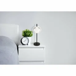 Luminaires Globo Lighting Lampe de table Globo AIDA LED Noir, 1 lumière* Éclairage Led