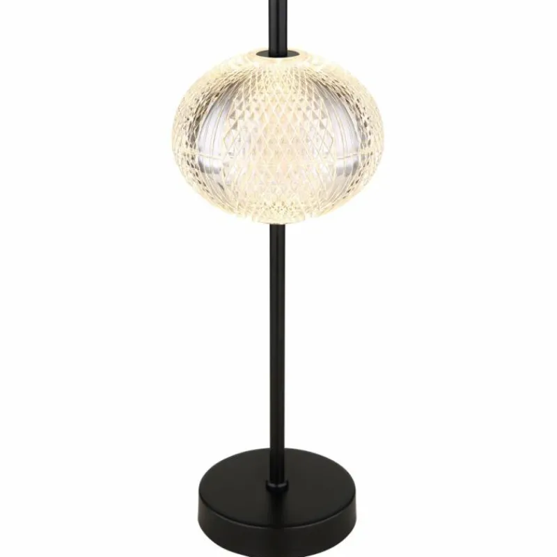Luminaires Globo Lighting Lampe de table Globo AIDA LED Noir, 1 lumière* Éclairage Led